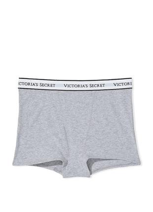 Акція від 3х шт бавовняні трусики з високою талією з лого m victoria's secret оригінал4 фото