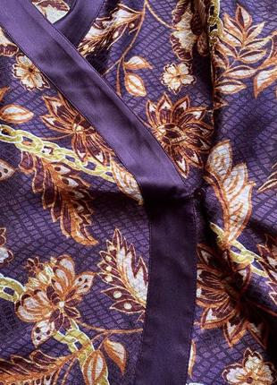 Новое шикарно шёлковое кимоно v by very большой размер батал блуза