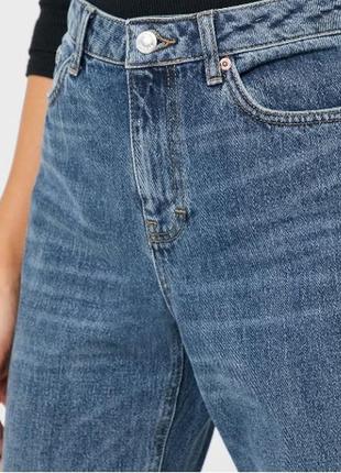 Джинсовые брюки джинсы мом topshop moto high rise mom jeans7 фото