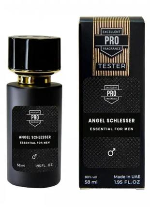 Angel schlesser essential for men тестер духи парфуми мужские pro чоловічий 58 мл