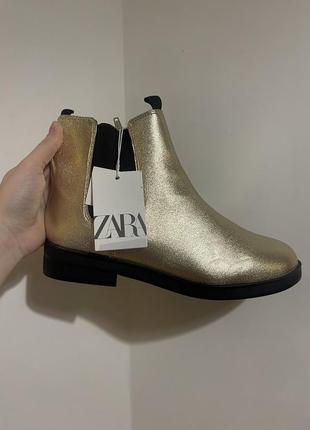 Zara ботинки челси 38 р