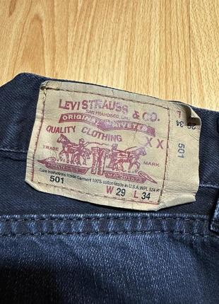 Джинси levi’s 501 made in usa vintage5 фото