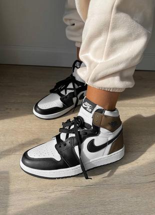 Кросівки jordan retro 1  dark mocha5 фото