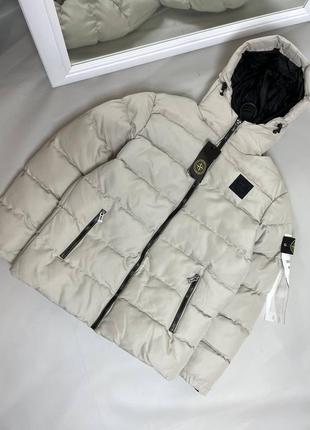 Зимова куртка stone island3 фото