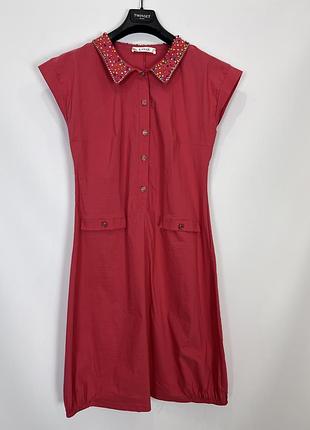 🖤коралловое летнее платье турция хл kapris darkwin ikiler