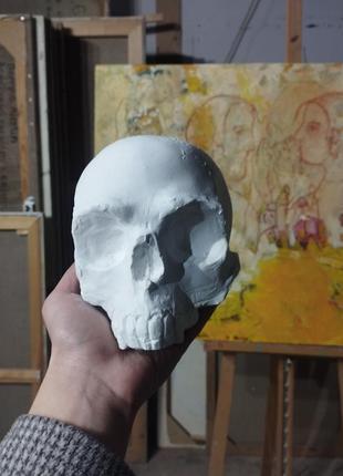 Статуетка череп для художників та декор для дому5 фото