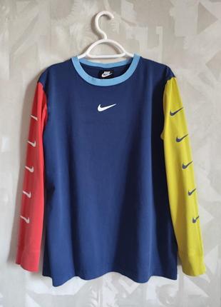 Лонгслів nike purple swoosh