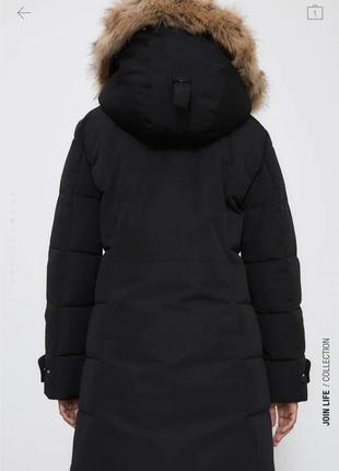 Пуховик парка zara, оригинал4 фото