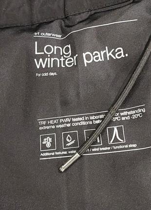 Пуховик парка zara, оригинал6 фото