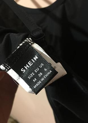 Боді з високими вирізами для ніг shein basics solid backless cami bodysuit — m10 фото