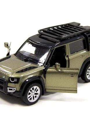 Автомодель land rover defender 110 (зеленый)2 фото