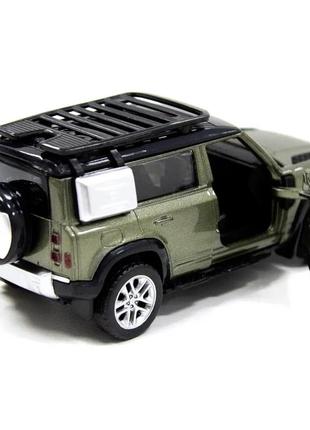 Автомодель land rover defender 110 (зеленый)3 фото