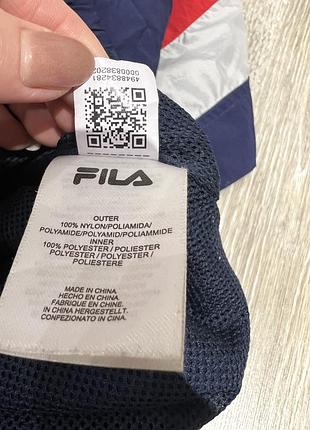Стильная ветровка fila для девочки подростка размер xs4 фото