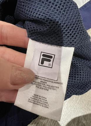 Стильная ветровка fila для девочки подростка размер xs3 фото