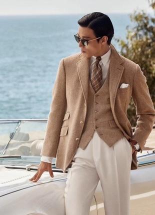 Твидовый мужской пиджак