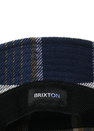 Уличная скейт панама brixton beta plaid packable5 фото