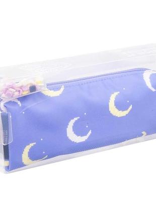 Пенал upixel influencers pencil case crescent moon - фіолетовий, u21-003-a