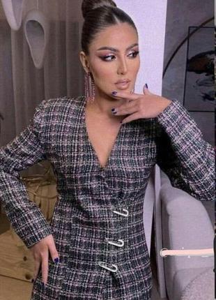 Zara платье пиджак блейзер