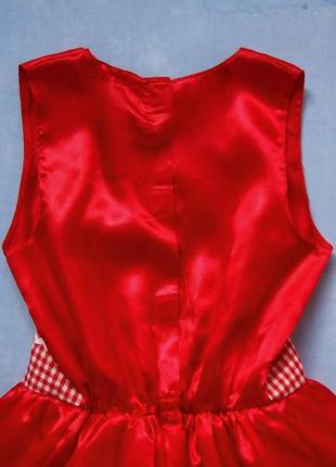 Продаю! 5-6 років карнавальне плаття червона шапочка, маша, george, б/у.5 фото