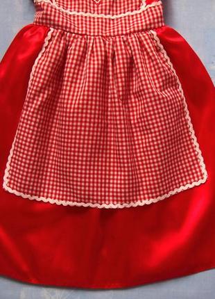 Продаю! 5-6 років карнавальне плаття червона шапочка, маша, george, б/у.3 фото