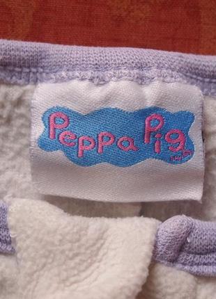 18-23 месяца флисовый человечек-пижама пеппа, peppa pig, б/у.5 фото