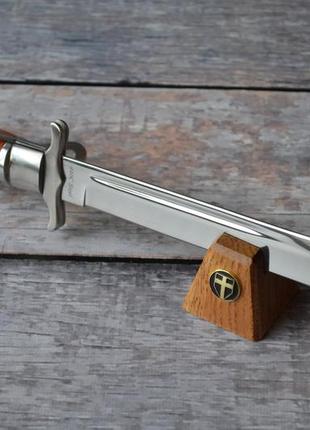 Штык нож, комплектуется удобными ножнами, отличный подарок коллекционеру6 фото