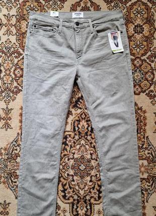 Брендовые фирменные стрейчевые джинсы levi's denizen 216 slim, оригинал, новые с бирками из сша, размер 36/32.