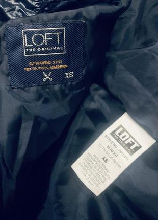 Курточка - пуховик укорочённая стёганная лаковая с карманами автоледи loft original slim fit4 фото