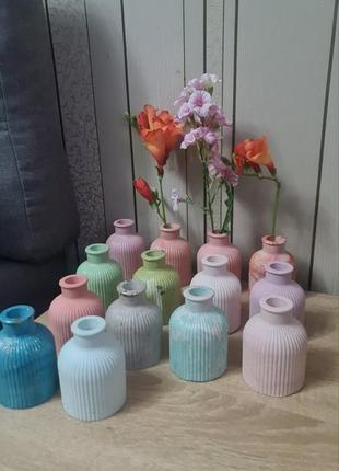 Гипсовая ваза для цветов4 фото
