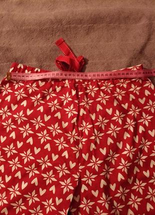 Штани піжамні новорічні "avon"4 фото