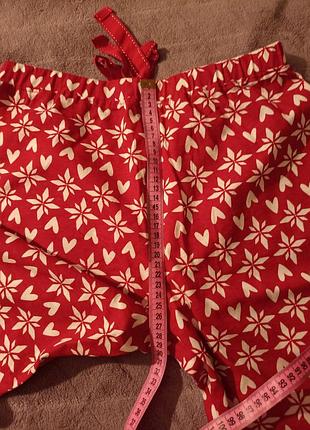 Штани піжамні новорічні "avon"5 фото
