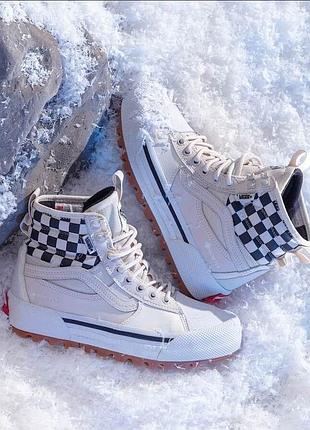 Знижка!!! кросівки кеди черевики vans sk8-hi gore-tex mte-3 gore-tex 3m thinsulate ultracush