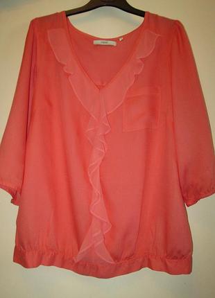 Розпродаж дуже красива стильна блуза next натуральна розмір 16