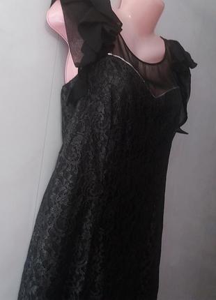 Плаття чорне ажурне. 9