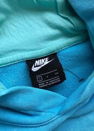 Шикарное худи nike barcelona tie dye nsw hoodie light blue8 фото