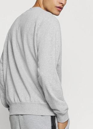 Базовый свитшот nike nsw swoosh club sweatshirt grey5 фото