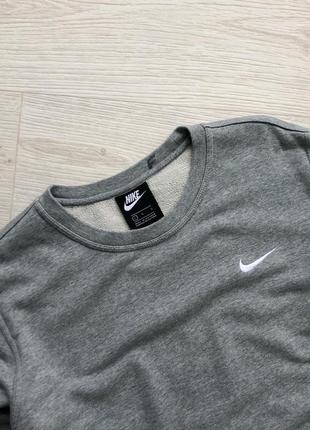 Базовий світшот nike nsw swoosh club sweatshirt grey4 фото