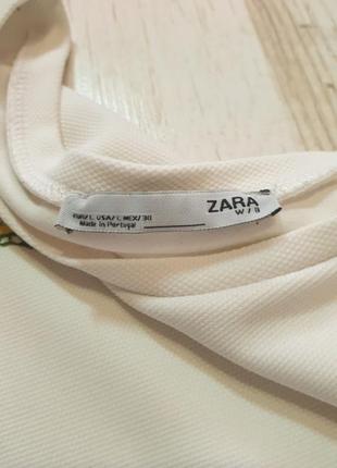 Милая оверсайз  блуза футболка zara6 фото