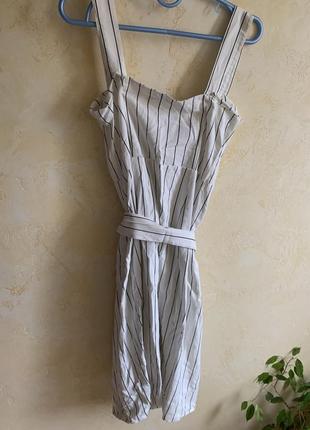 Сарафан из льна 2