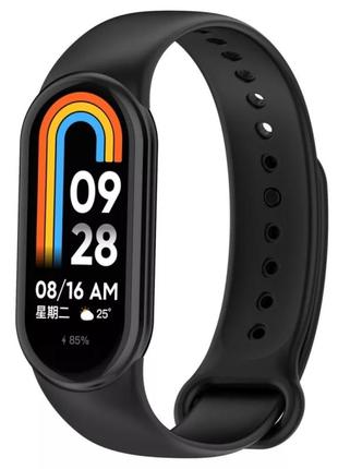 Ремешок для фитнес браслета xiaomi mi band 8 черный