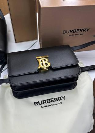 Женская сумка burberry black люкс качество2 фото