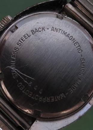 Вінтажні швейцарські механічні годинники жіночі tevo механіка swiss4 фото
