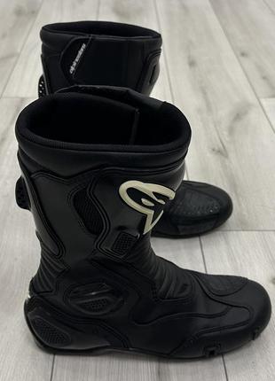 Мотоботи alpinestars s-mx 5 black (27 см)3 фото