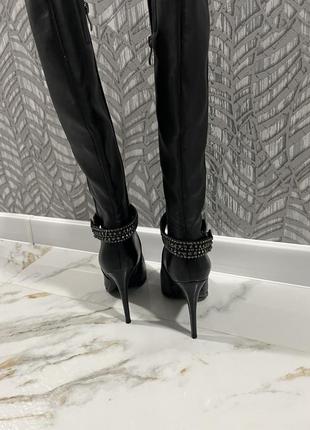 Сапоги миратон натуральная кожа