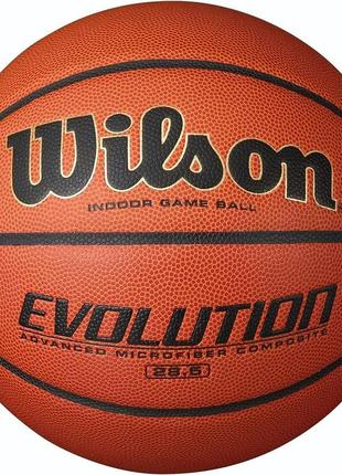 Баскетбольный мяч wilson evolution 6