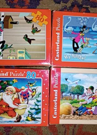 Пазлы детские. 4 шт.