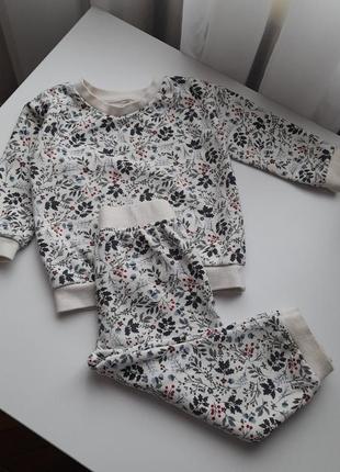 Костюм primark 18-24 місяці, костюм квітковий принт