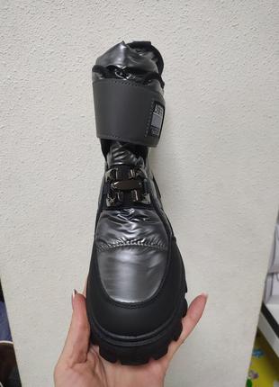 Зимние дутики на меху / женские сапоги ботинки5 фото