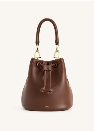 Сумка jw pei yulia padded bucket bag - brown