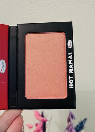 Оригинальный румяна thebalm hot mama!3 фото